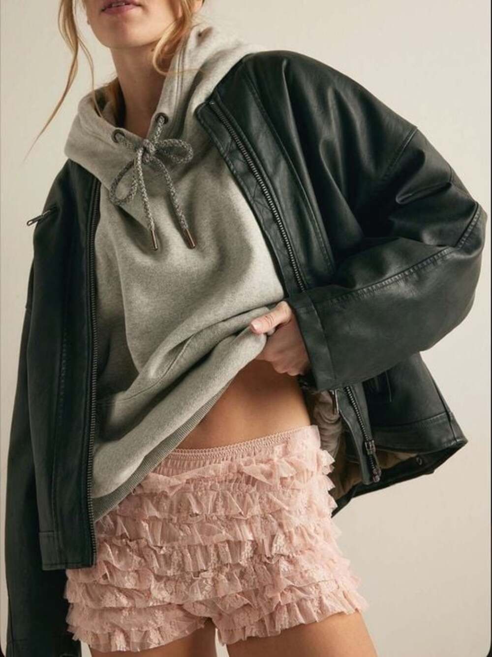 Lace Ruffle Shorts